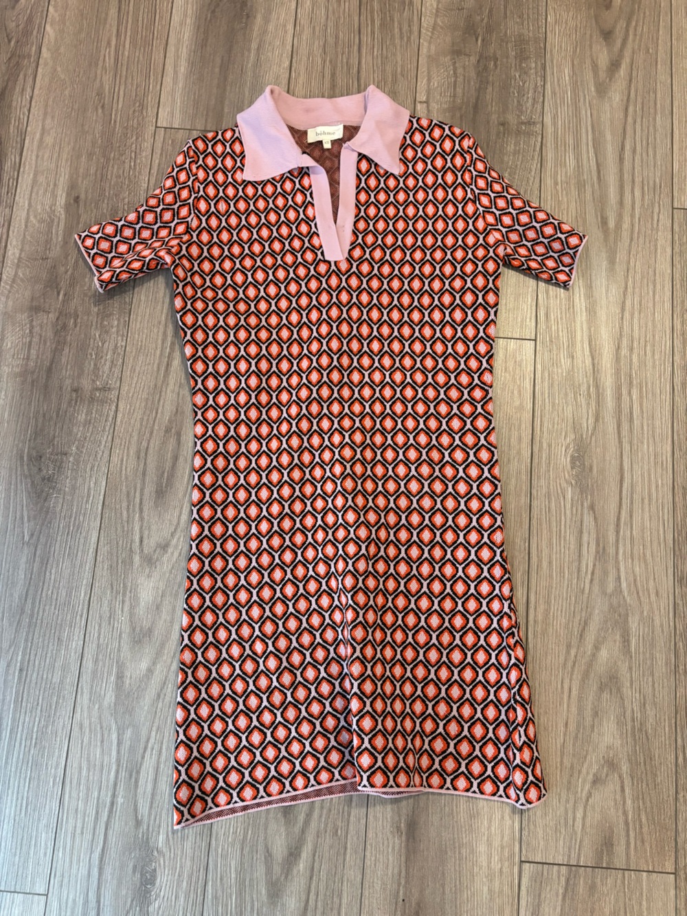 Bohme Geometric Retro Style Dress